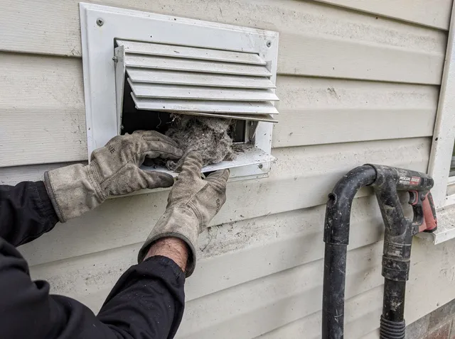 Dryer Exhaust Vent Cleaning in Windsor