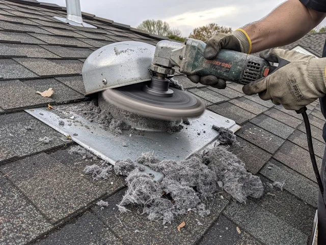 Expert roof dryer vent cleaning by Windsor Dryer Vent Cleaning in Windsor