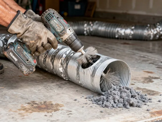 Professional duct cleaning by Windsor Dryer Vent Cleaning in Windsor